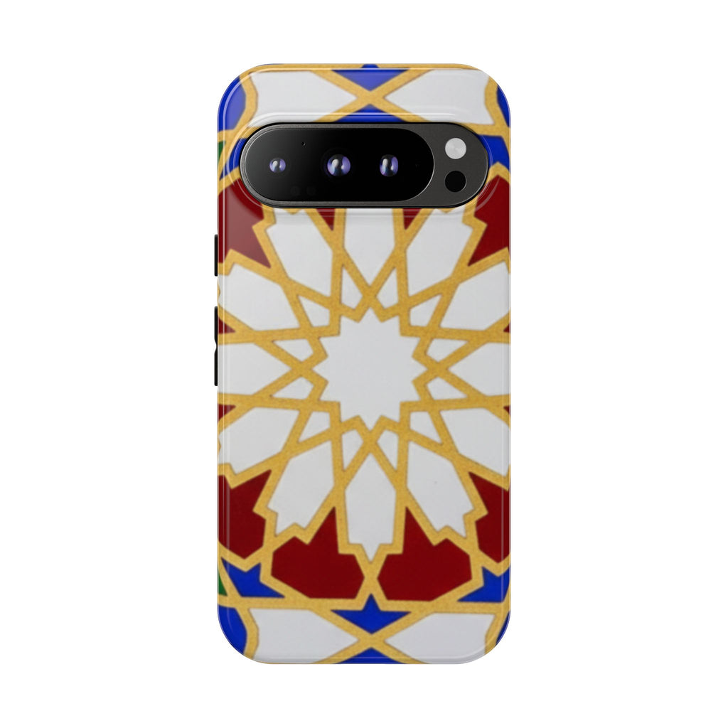 Geometric Moroccan Pattern Tough Case | Colorful Mosaic Phone Cover