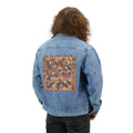 Colorful Kilim Patch Denim Jacket | Men's Denim Jacket