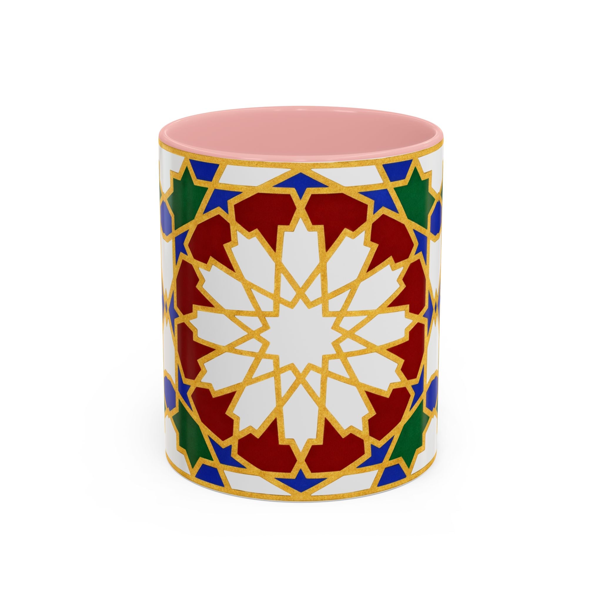 Geometric Moroccan Tile Mug | Accent Coffee Mug