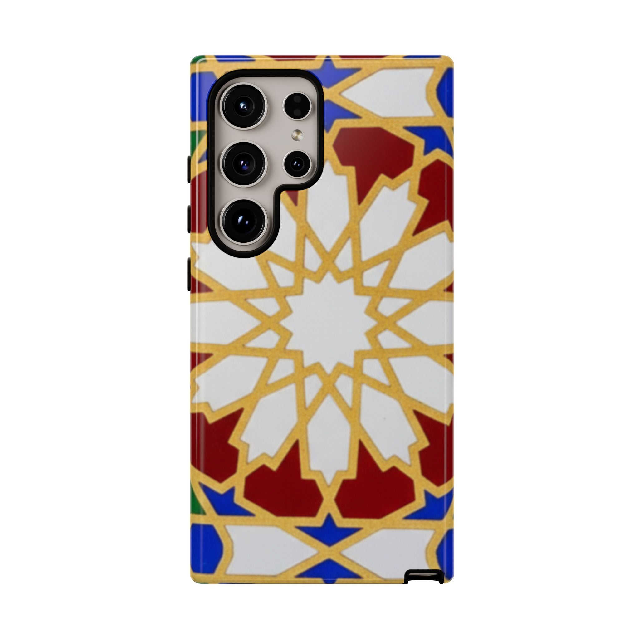 Geometric Moroccan Pattern Tough Case | Colorful Mosaic Phone Cover