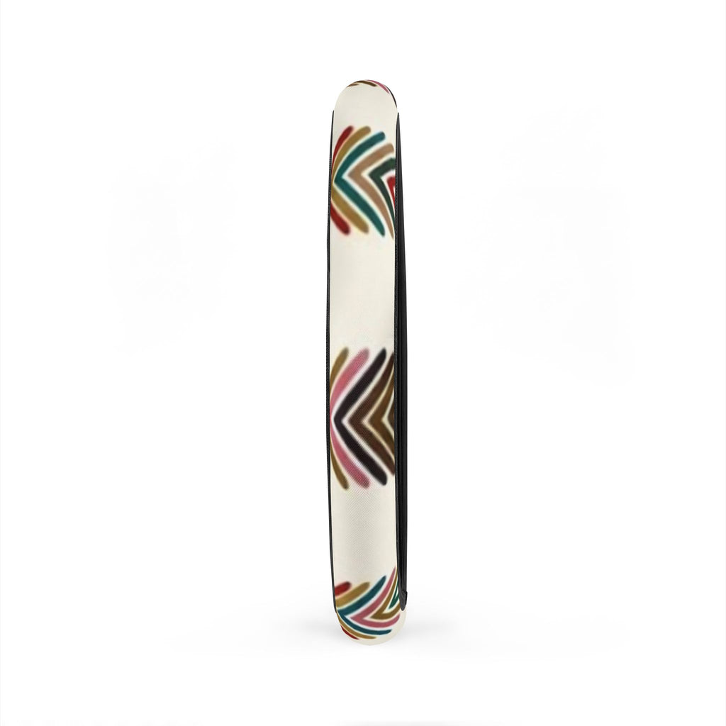 Colorful Geometric Arrows Car Steering Wheel Cover | Tribal Chevron Pattern