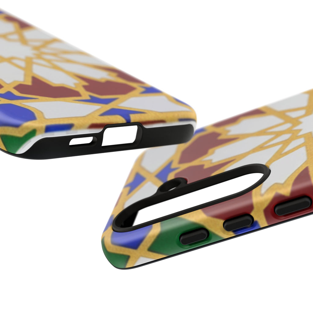 Geometric Moroccan Pattern Tough Case | Colorful Mosaic Phone Cover