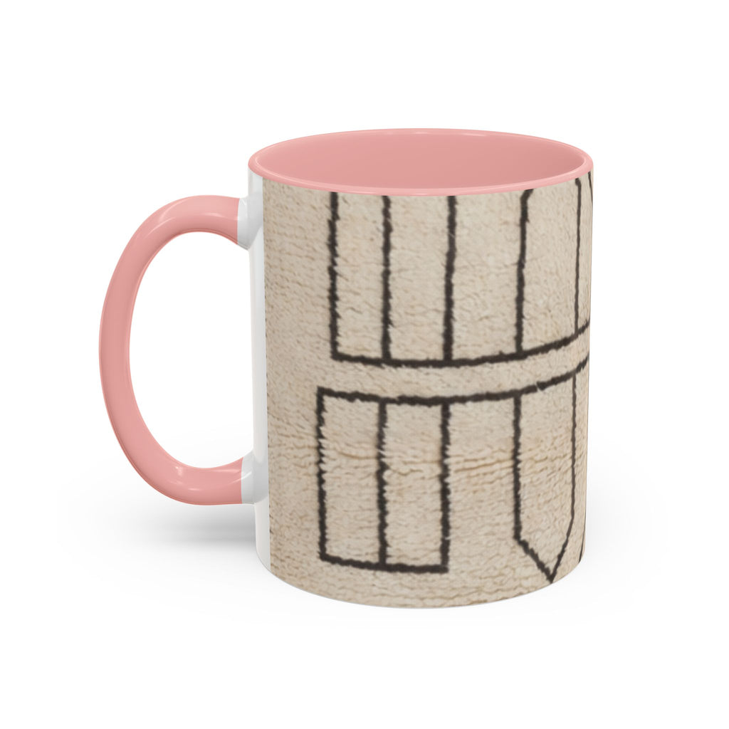 Neutral Geometric Pattern Mug | Accent Coffee Mug 11oz 15oz