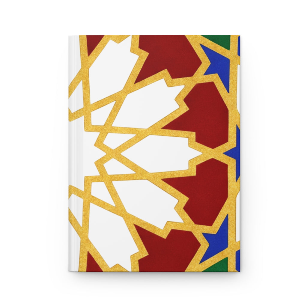 Geometric Moroccan Pattern Journal | Hardcover Notebook