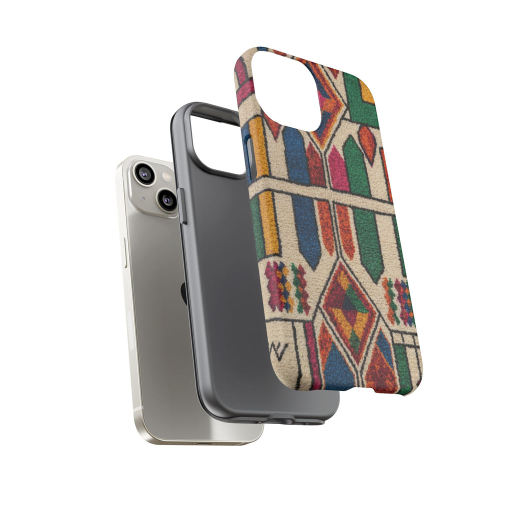Colorful Moroccan Berber Pattern Phone Case | Tough Cases