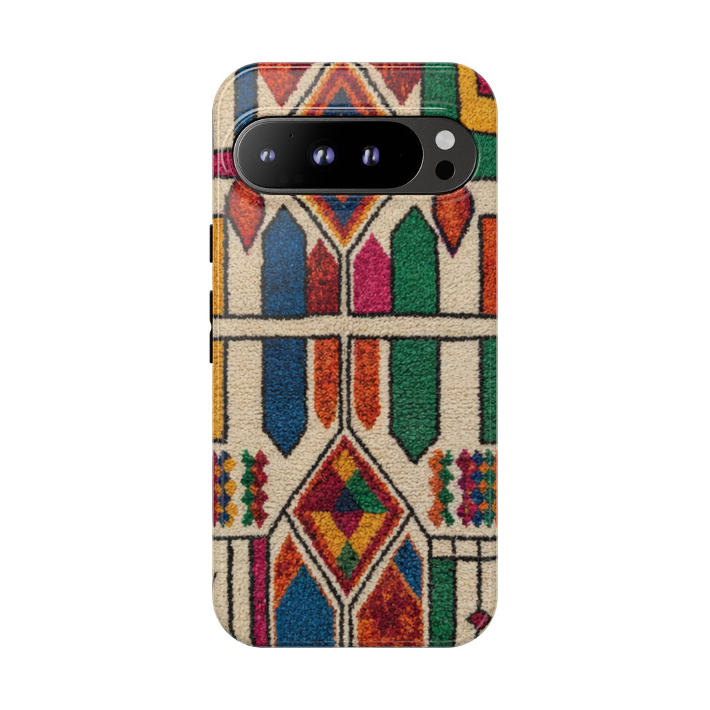 Colorful Moroccan Berber Pattern Phone Case | Tough Cases