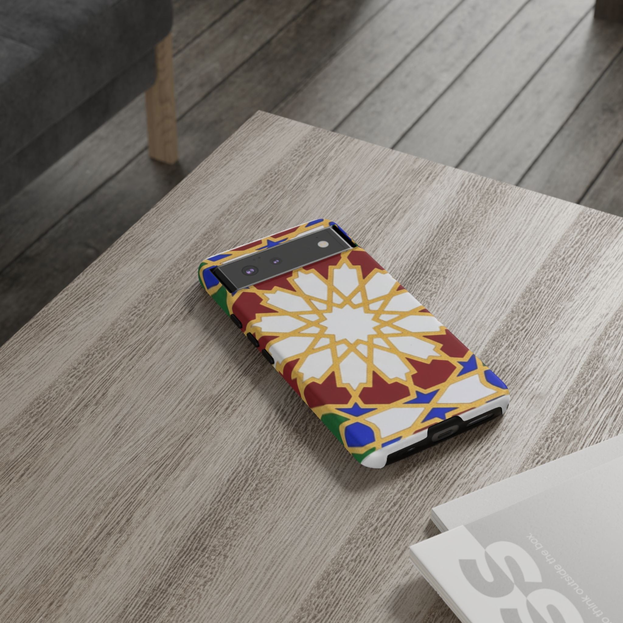 Geometric Moroccan Pattern Tough Case | Colorful Mosaic Phone Cover