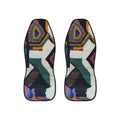 Abstract Geometric Pattern Car Seat Covers | Colorful Tribal Inspired Design