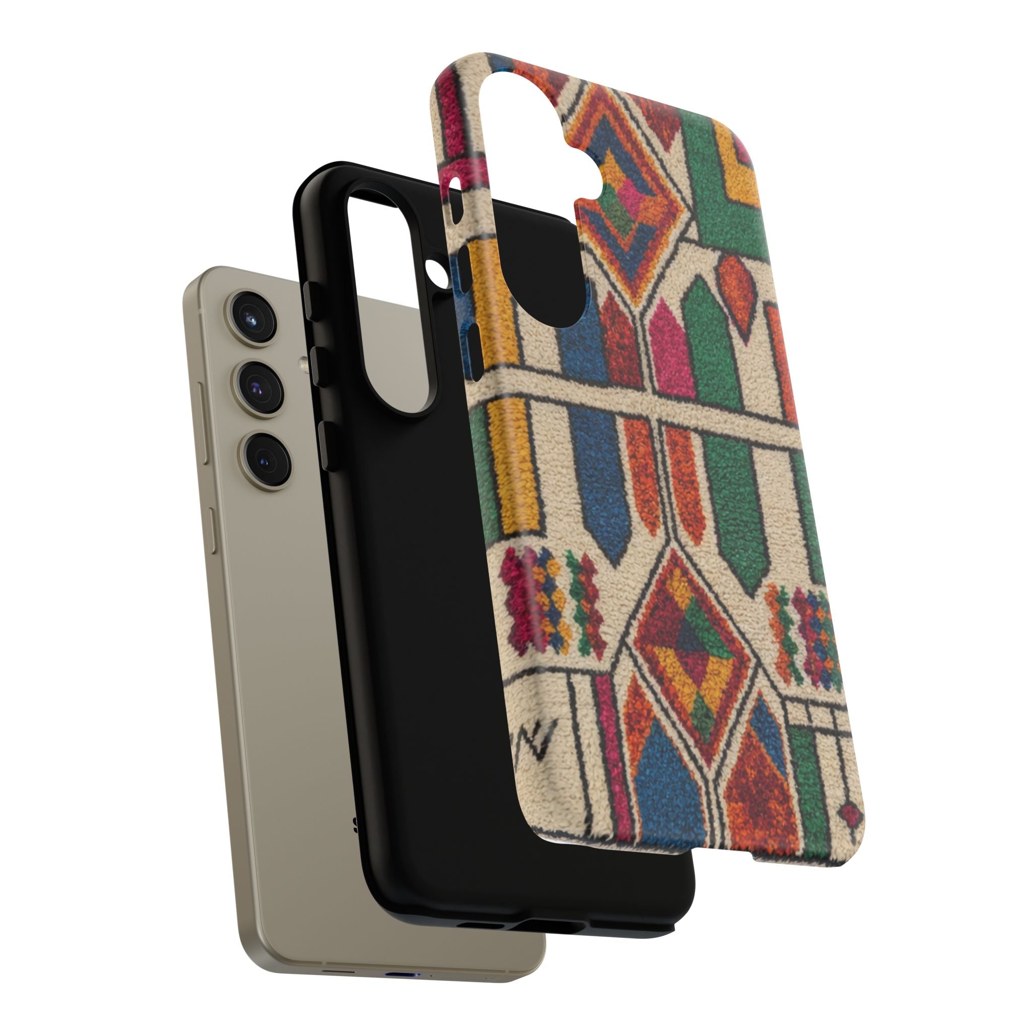 Colorful Moroccan Berber Pattern Phone Case | Tough Cases