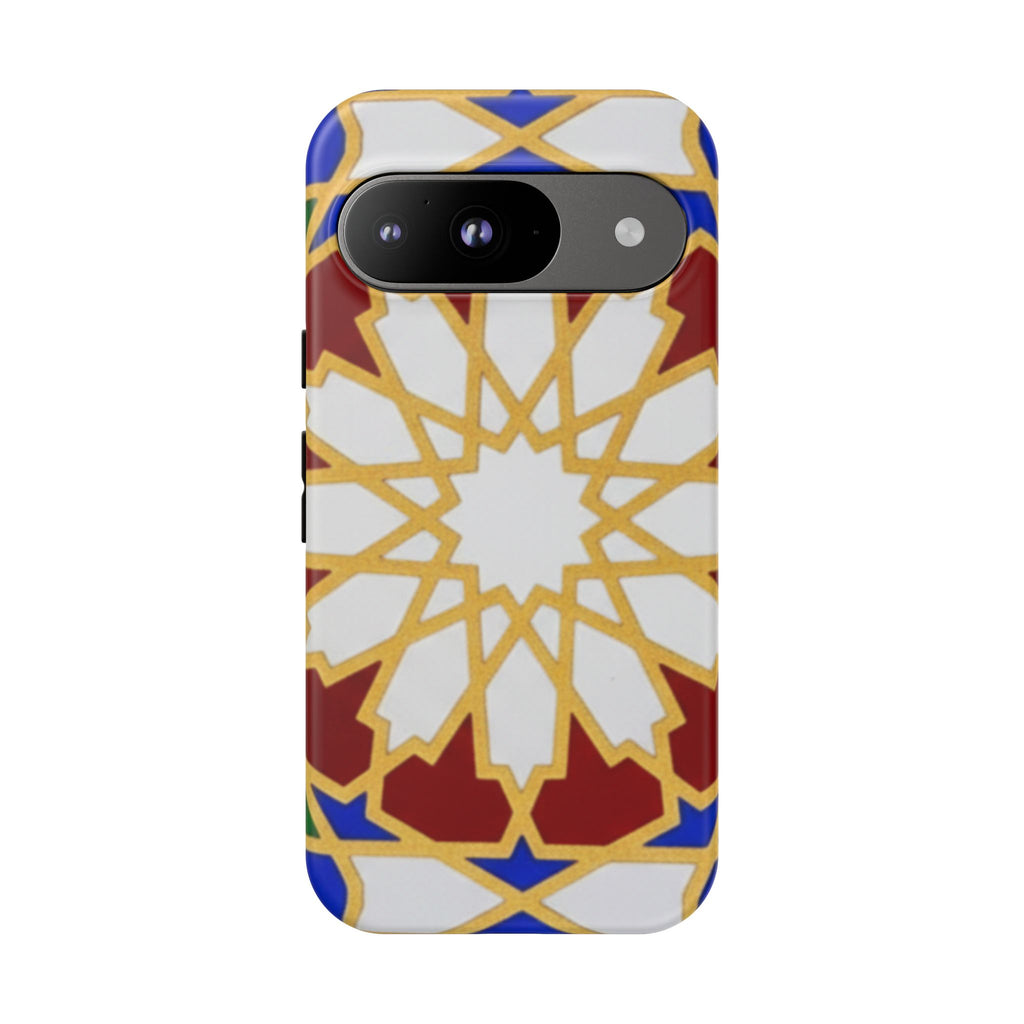 Geometric Moroccan Pattern Tough Case | Colorful Mosaic Phone Cover