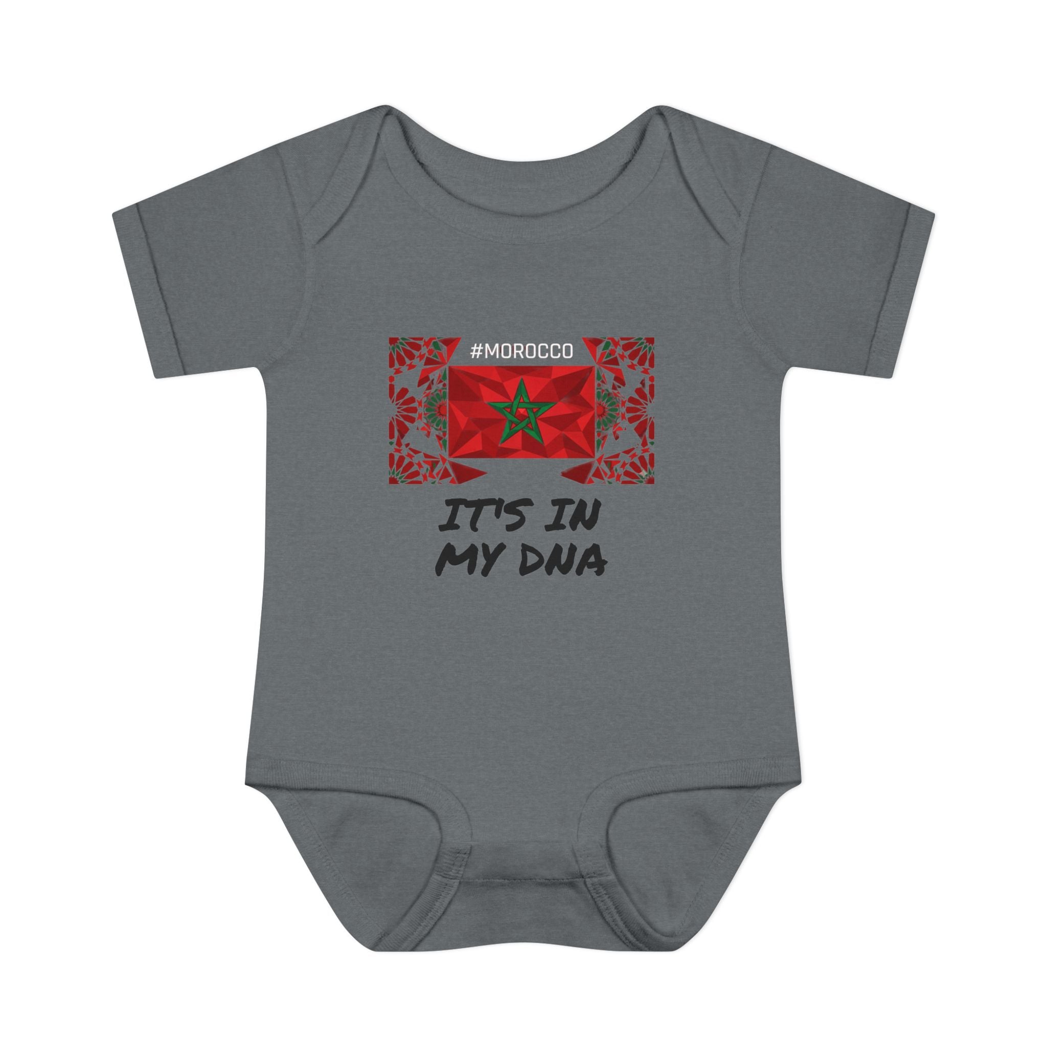 Cute Morocco Flag It's In My DNA Infant Bodysuit | Baby Onesie