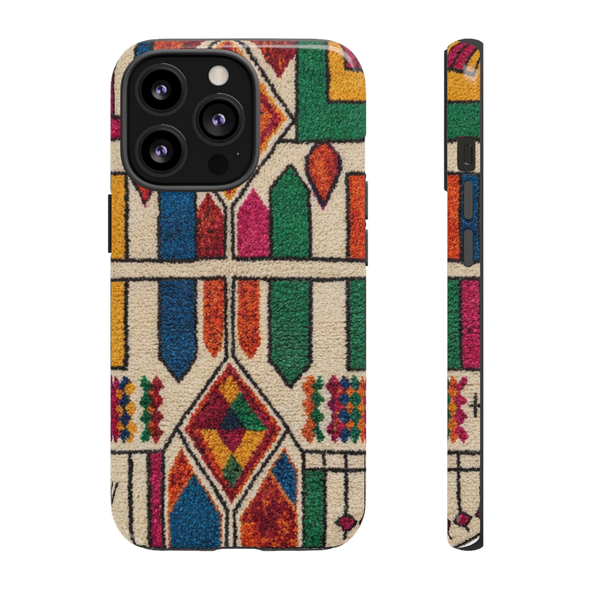 Colorful Moroccan Berber Pattern Phone Case | Tough Cases