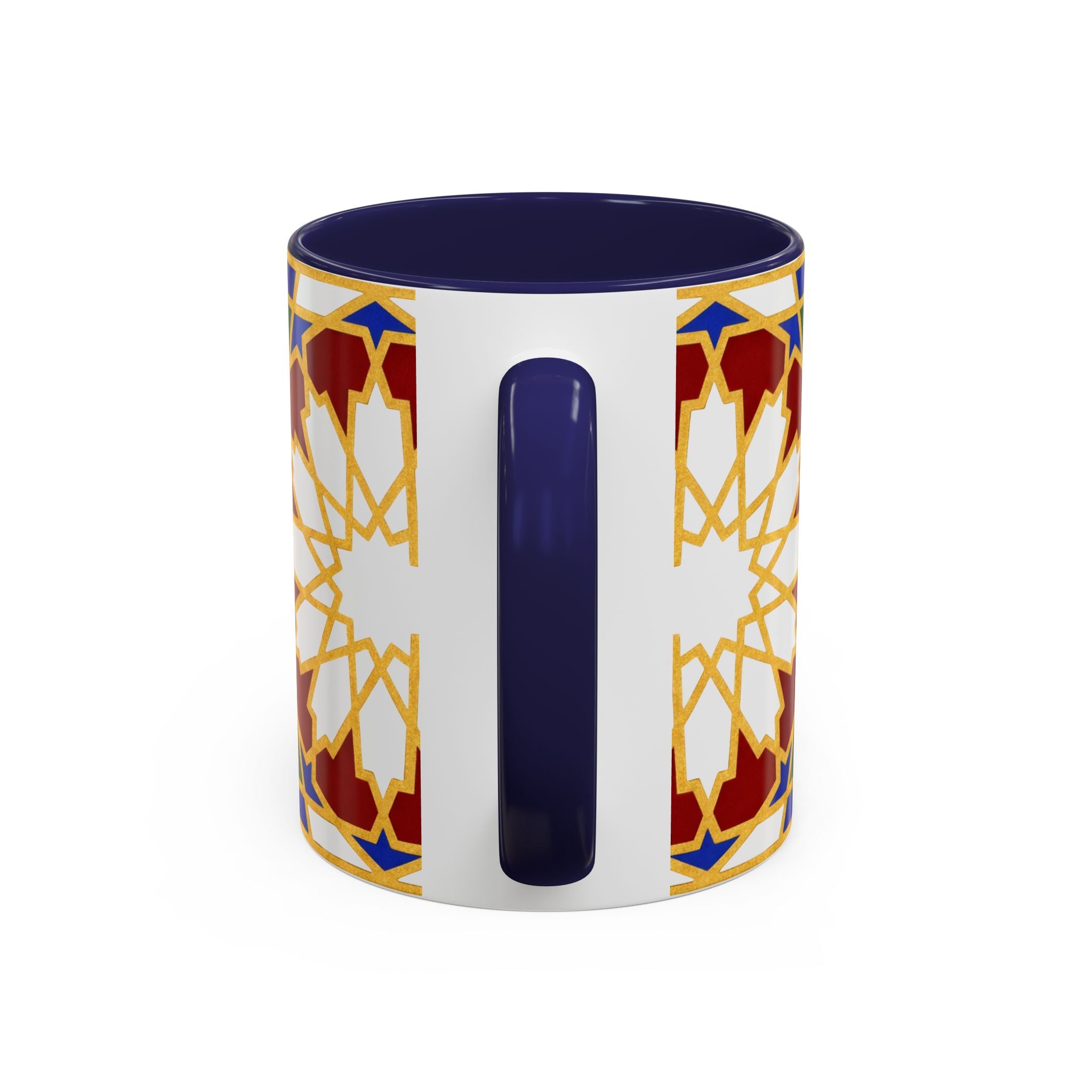 Geometric Moroccan Tile Mug | Accent Coffee Mug