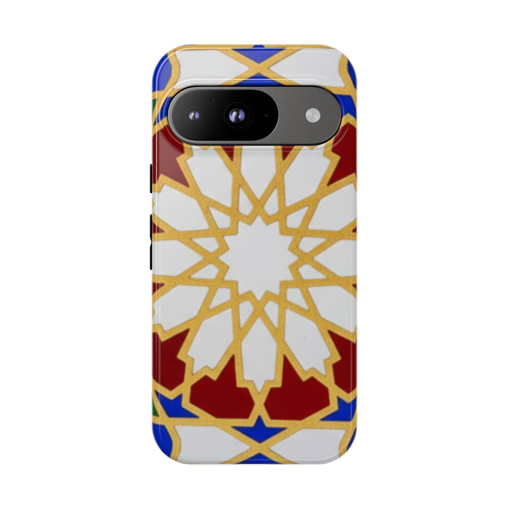 Geometric Moroccan Pattern Tough Case | Colorful Mosaic Phone Cover