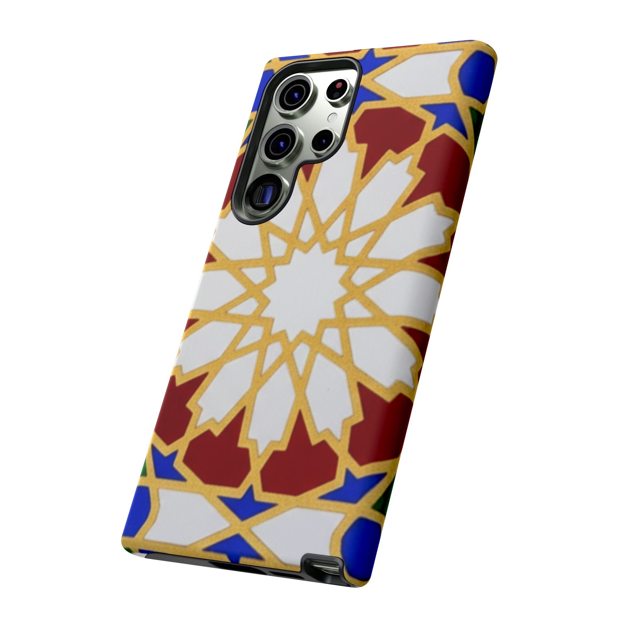 Geometric Moroccan Pattern Tough Case | Colorful Mosaic Phone Cover