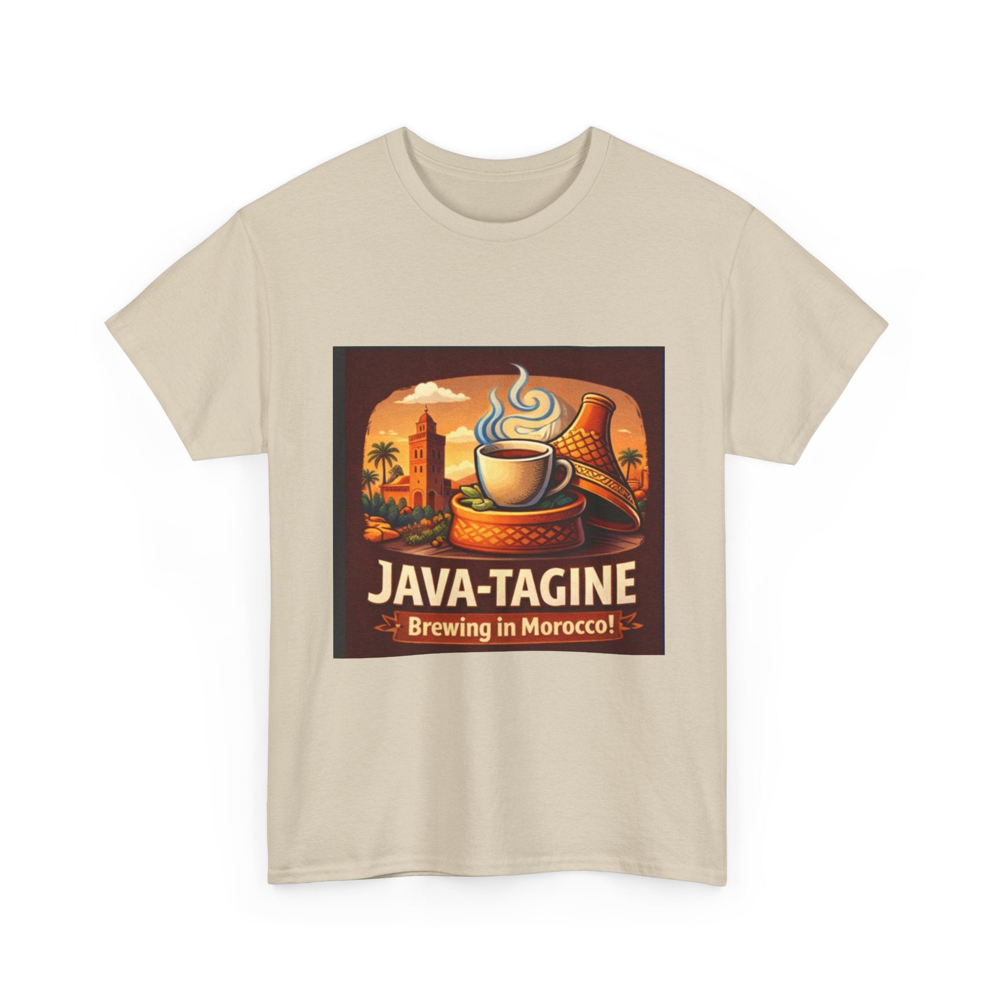 Java-Tagine Marrakech Graphic Tee | Moroccan Travel Tshirt