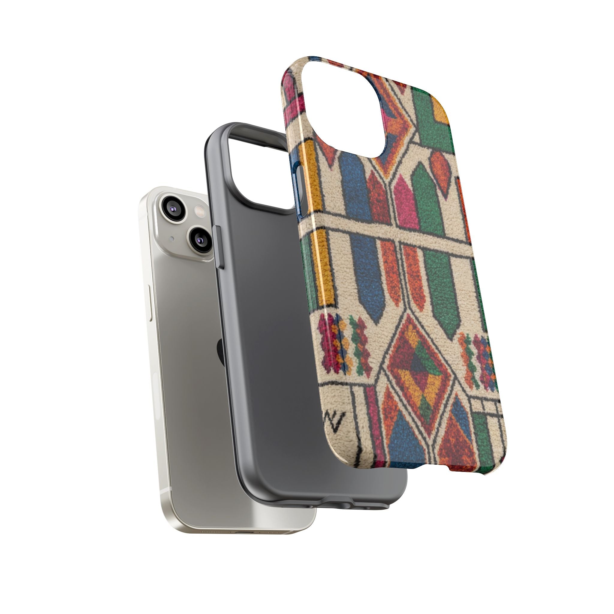Colorful Moroccan Berber Pattern Phone Case | Tough Cases