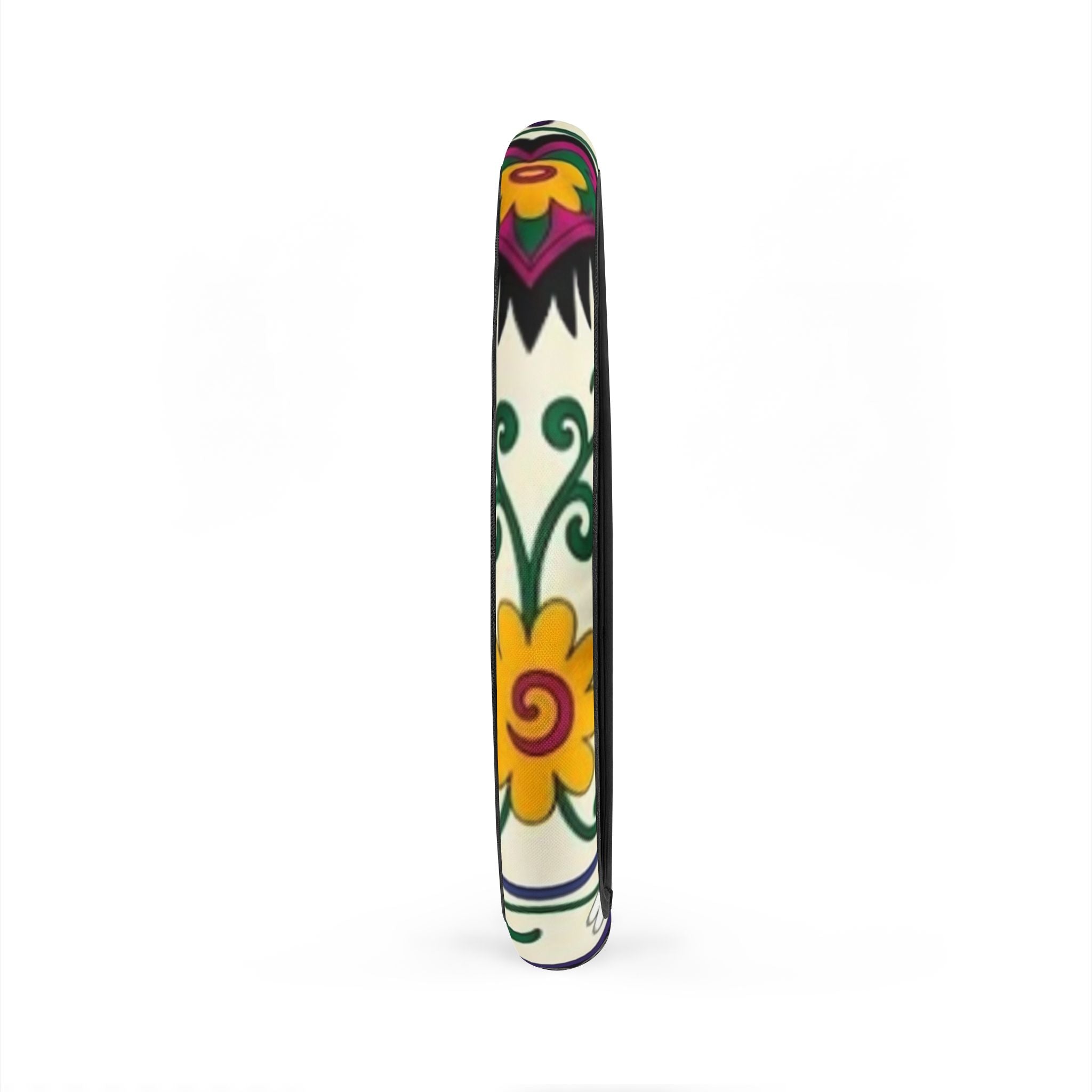 Floral Paisley Pattern Car Steering Wheel Cover | Colorful Boho Design