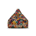 Modern Moroccan Pouf | Boho Bean Bag Cover