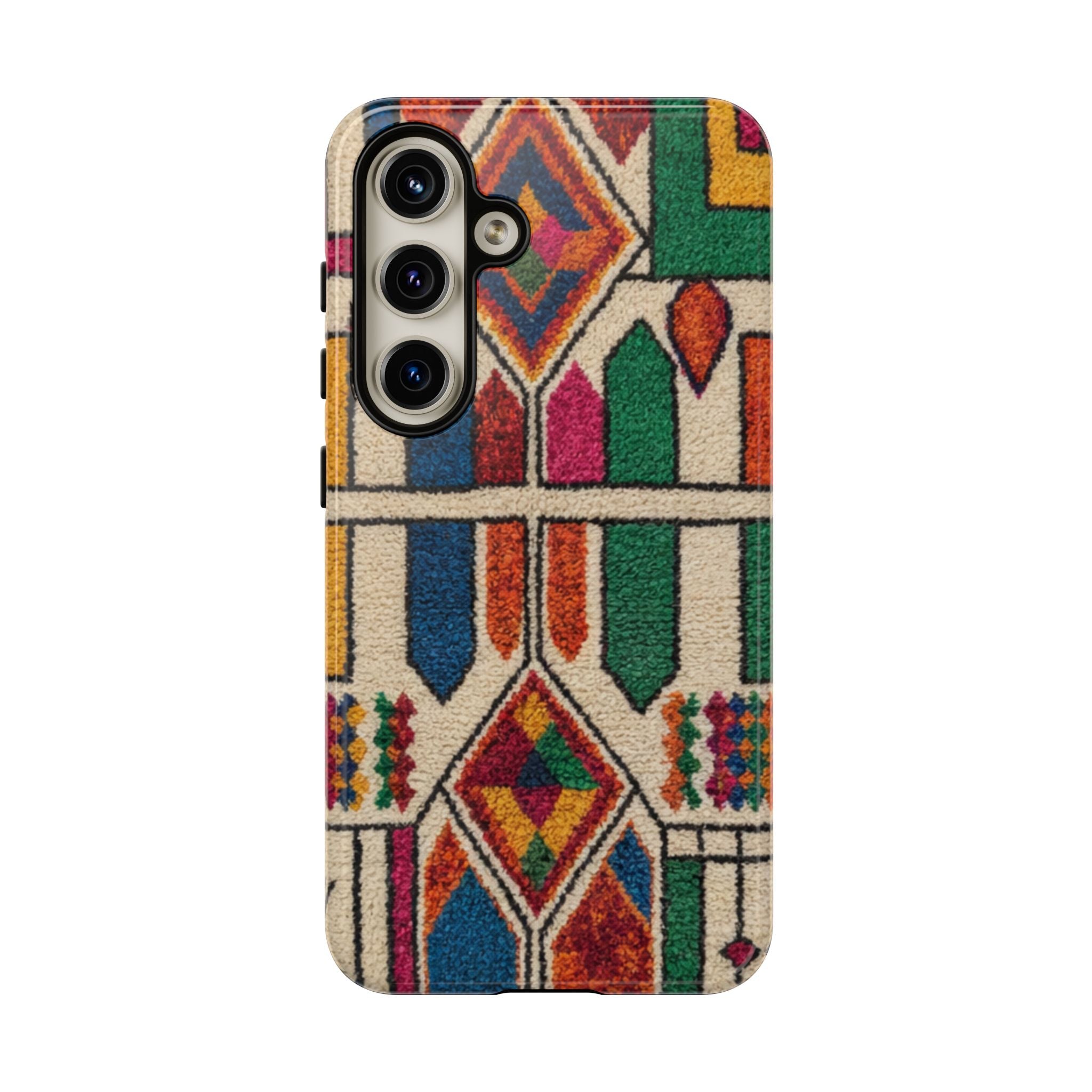 Colorful Moroccan Berber Pattern Phone Case | Tough Cases