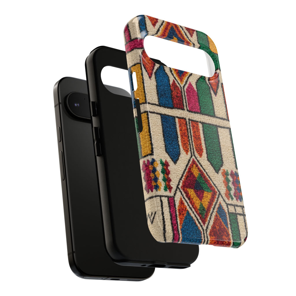 Colorful Moroccan Berber Pattern Phone Case | Tough Cases