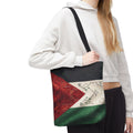 Palestine Flag Pattern Tote Bag | AOP Palestinian Textile Design