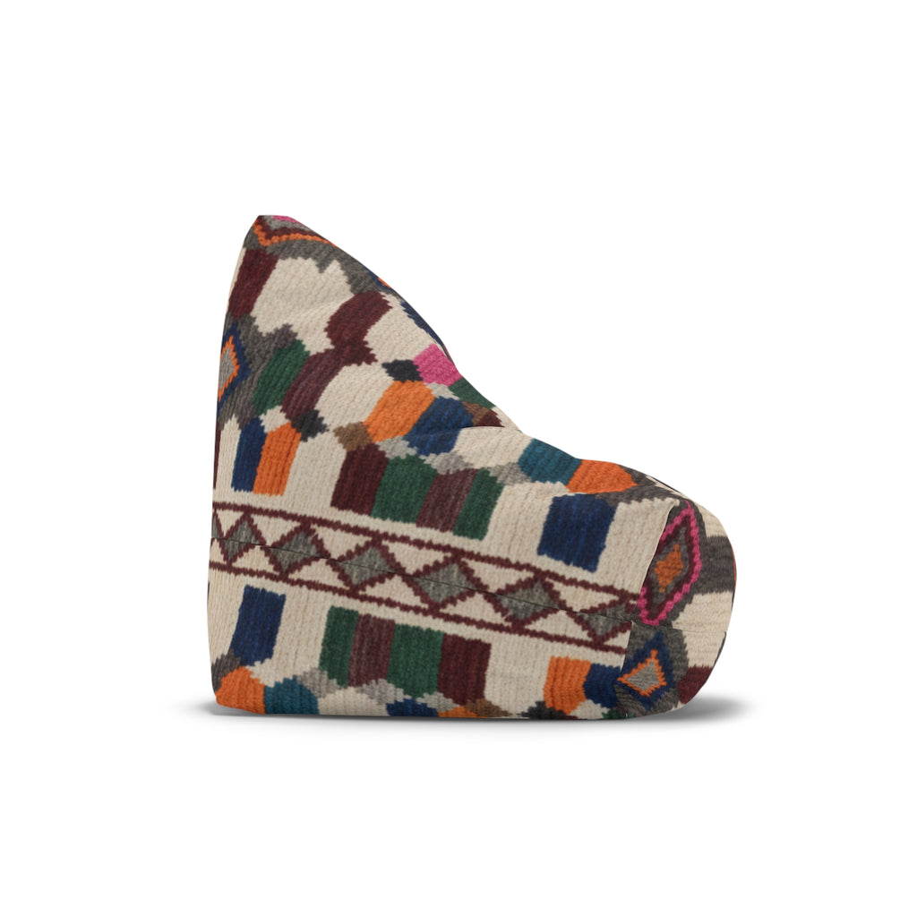 Bean Bag Chair Cover | Moroccan Berber Print