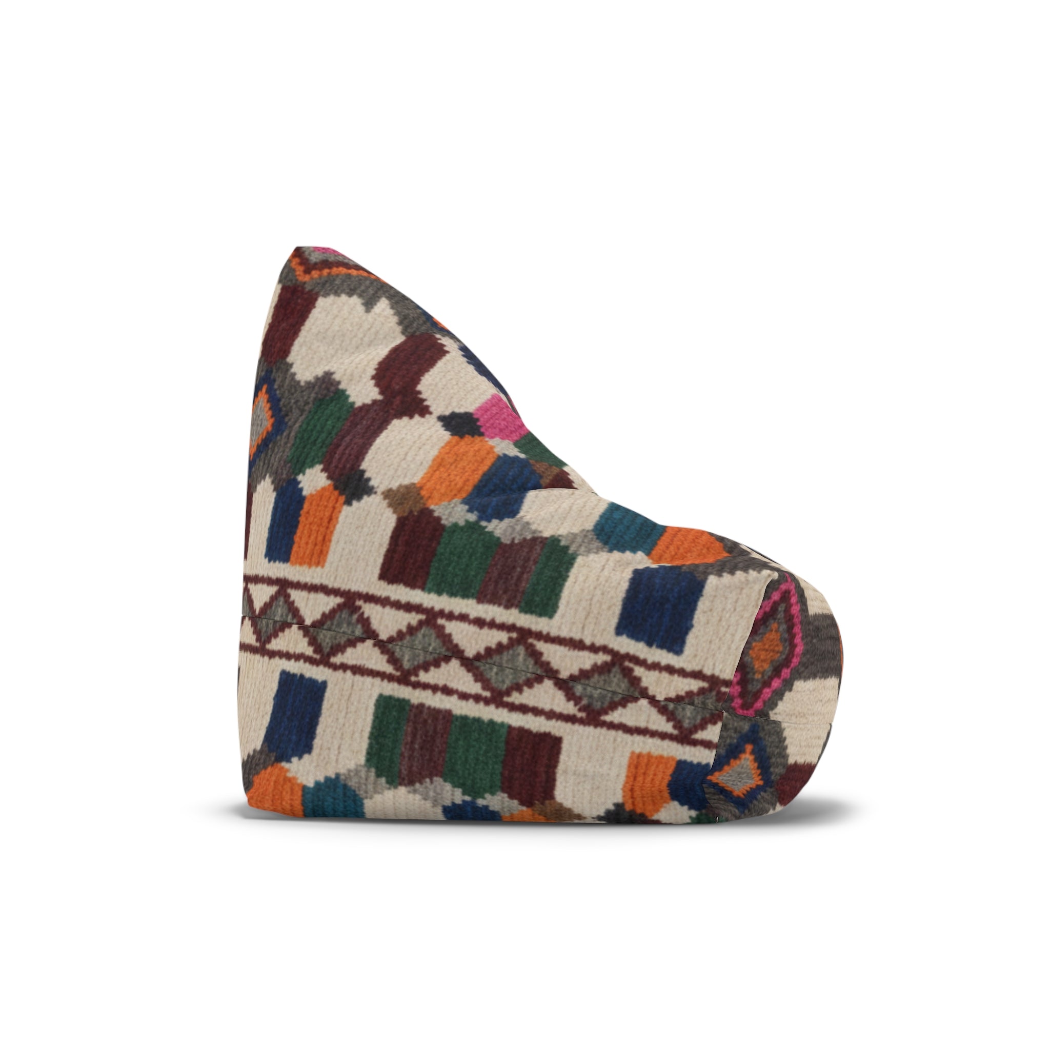 Bean Bag Chair Cover | Moroccan Berber Print
