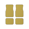 Yellow Stripe Car Floor Mats, Car Interiors Decoration | Gifts for Drivers