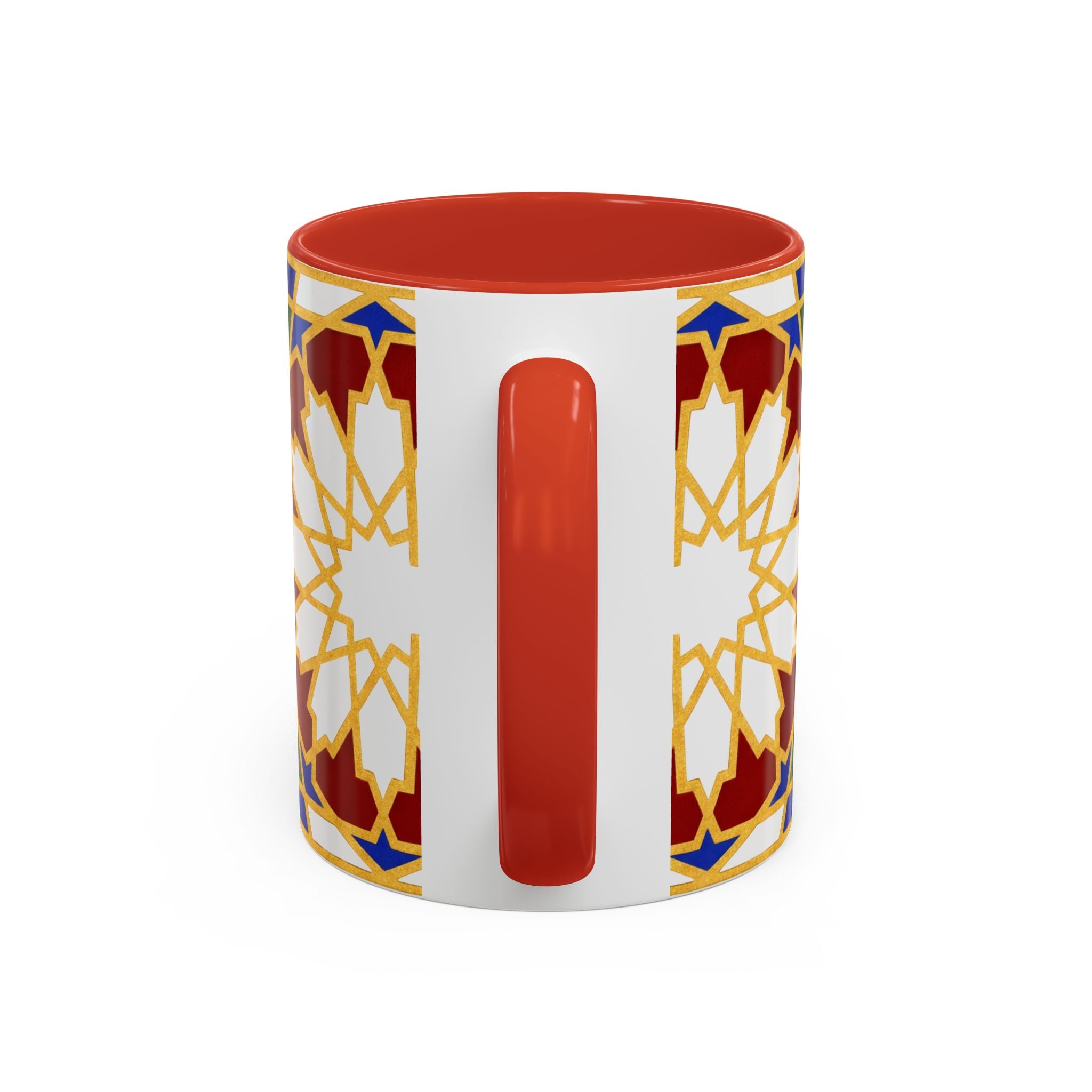 Geometric Moroccan Tile Mug | Accent Coffee Mug