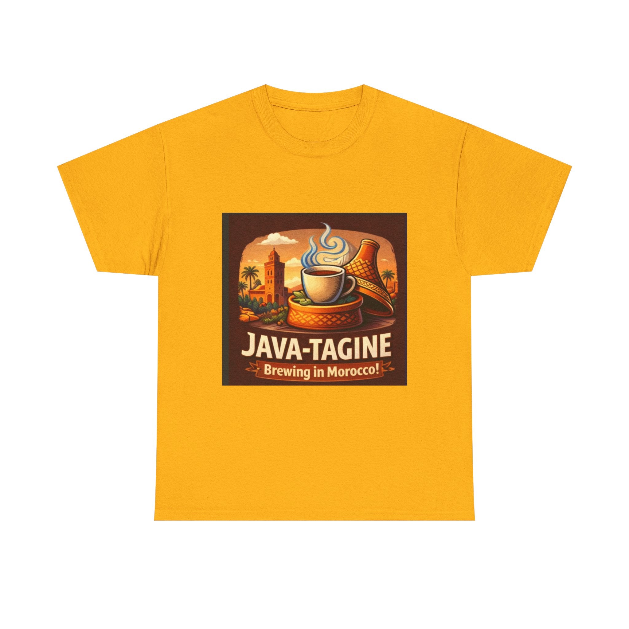 Java-Tagine Marrakech Graphic Tee | Moroccan Travel Tshirt