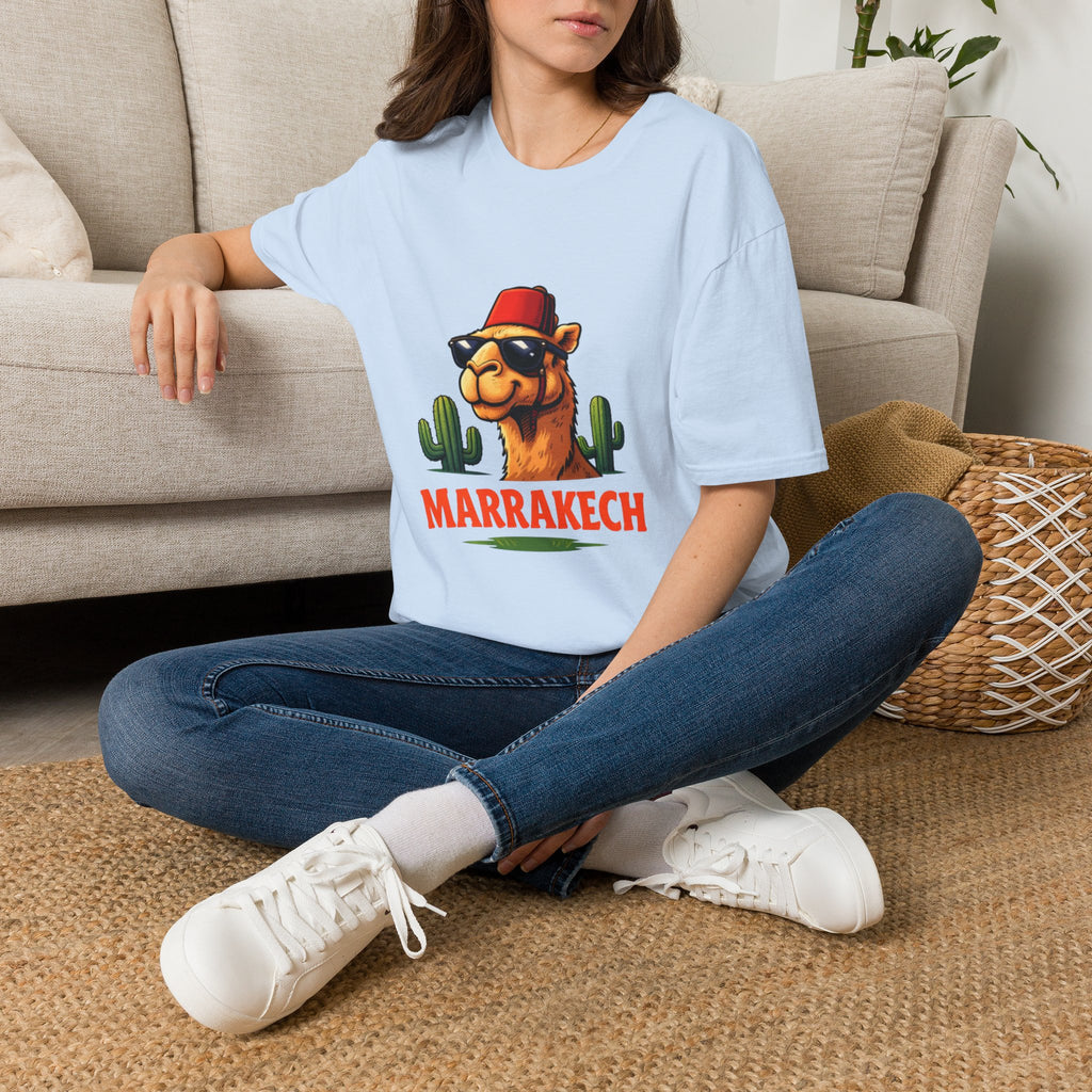 Marrakech Coco Chamelle T-Shirt | Moroccan Sunglasses Desert