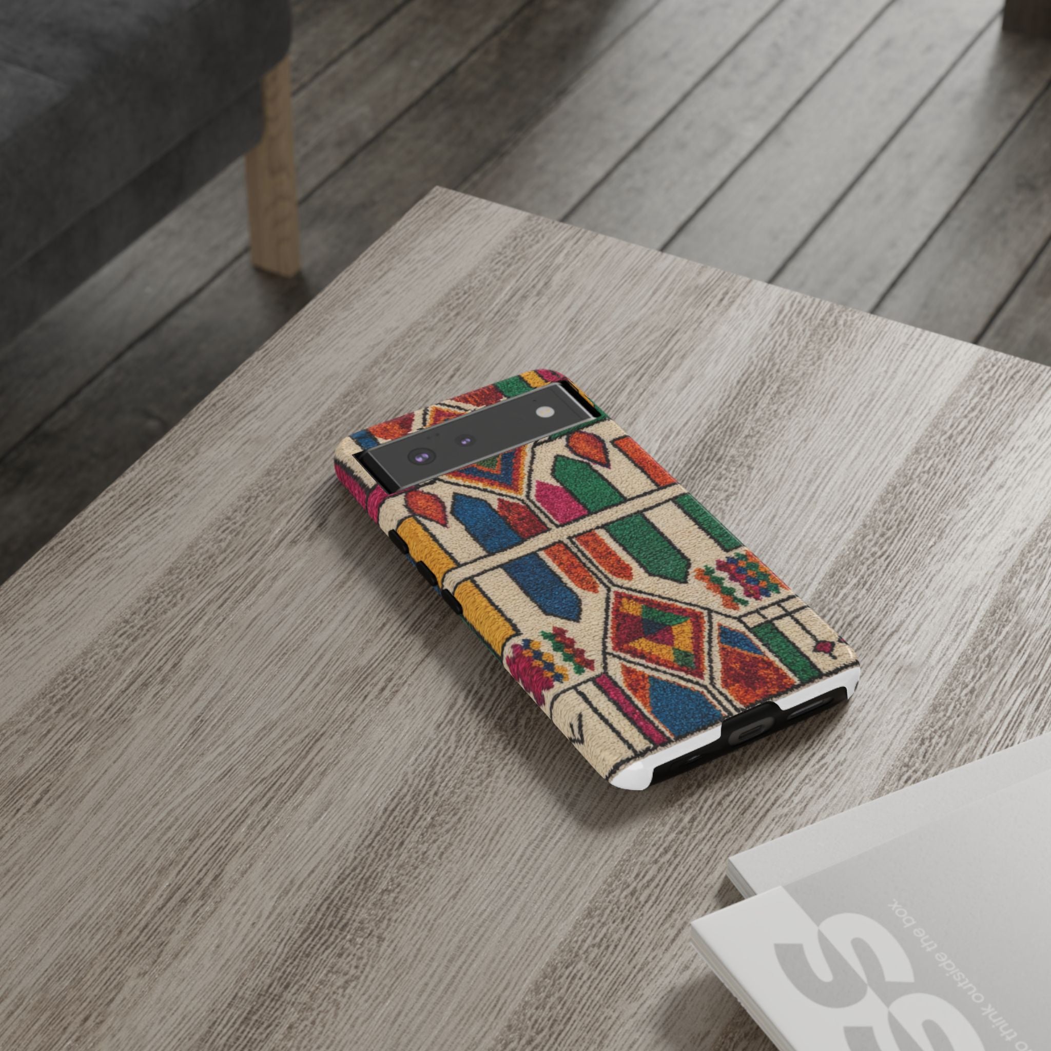 Colorful Moroccan Berber Pattern Phone Case | Tough Cases