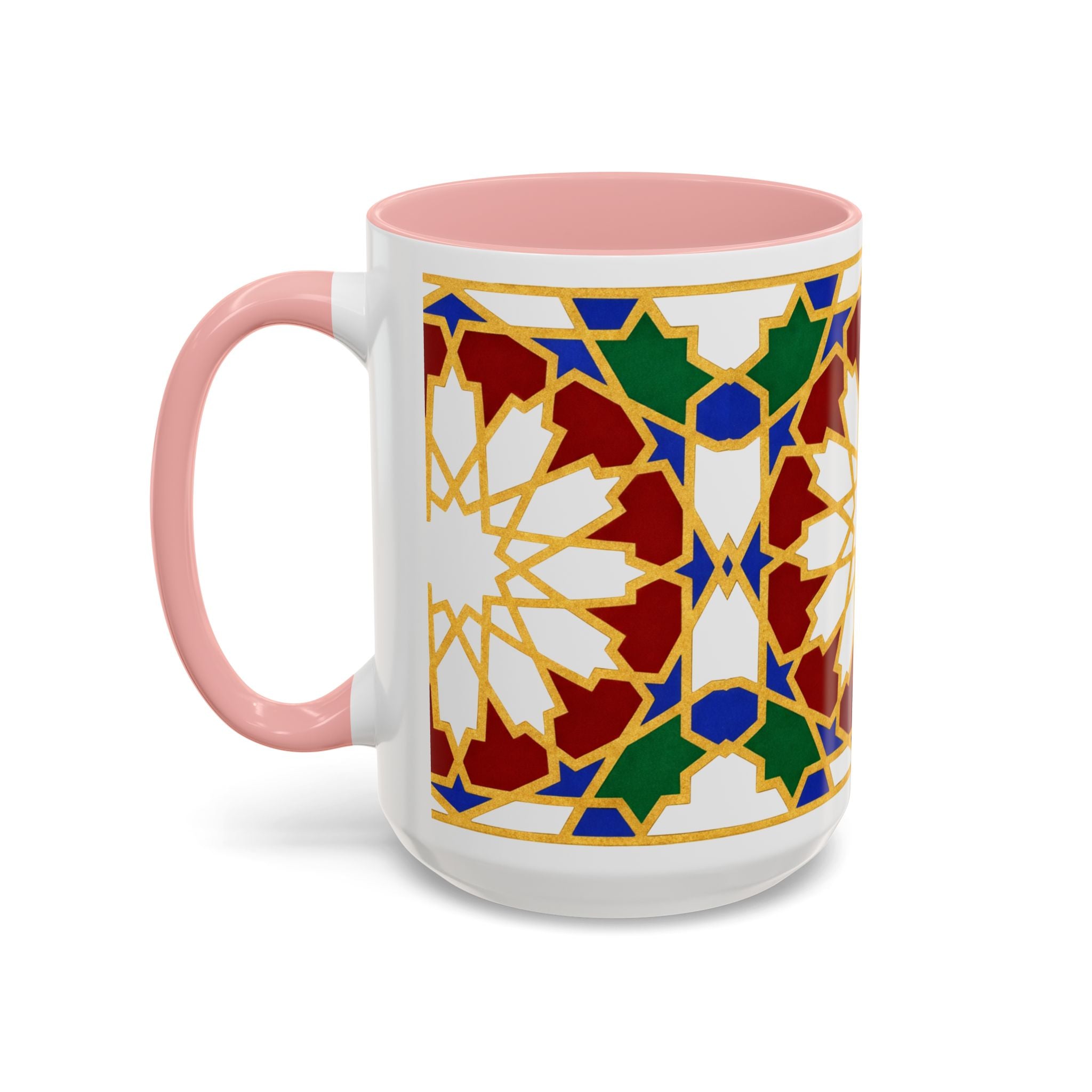 Geometric Moroccan Tile Mug | Accent Coffee Mug