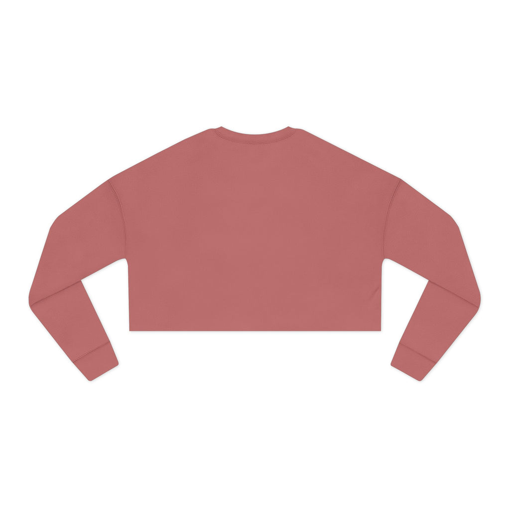 Colorful Patchwork Quilt Cropped Sweatshirt | Boho Geometric Pattern