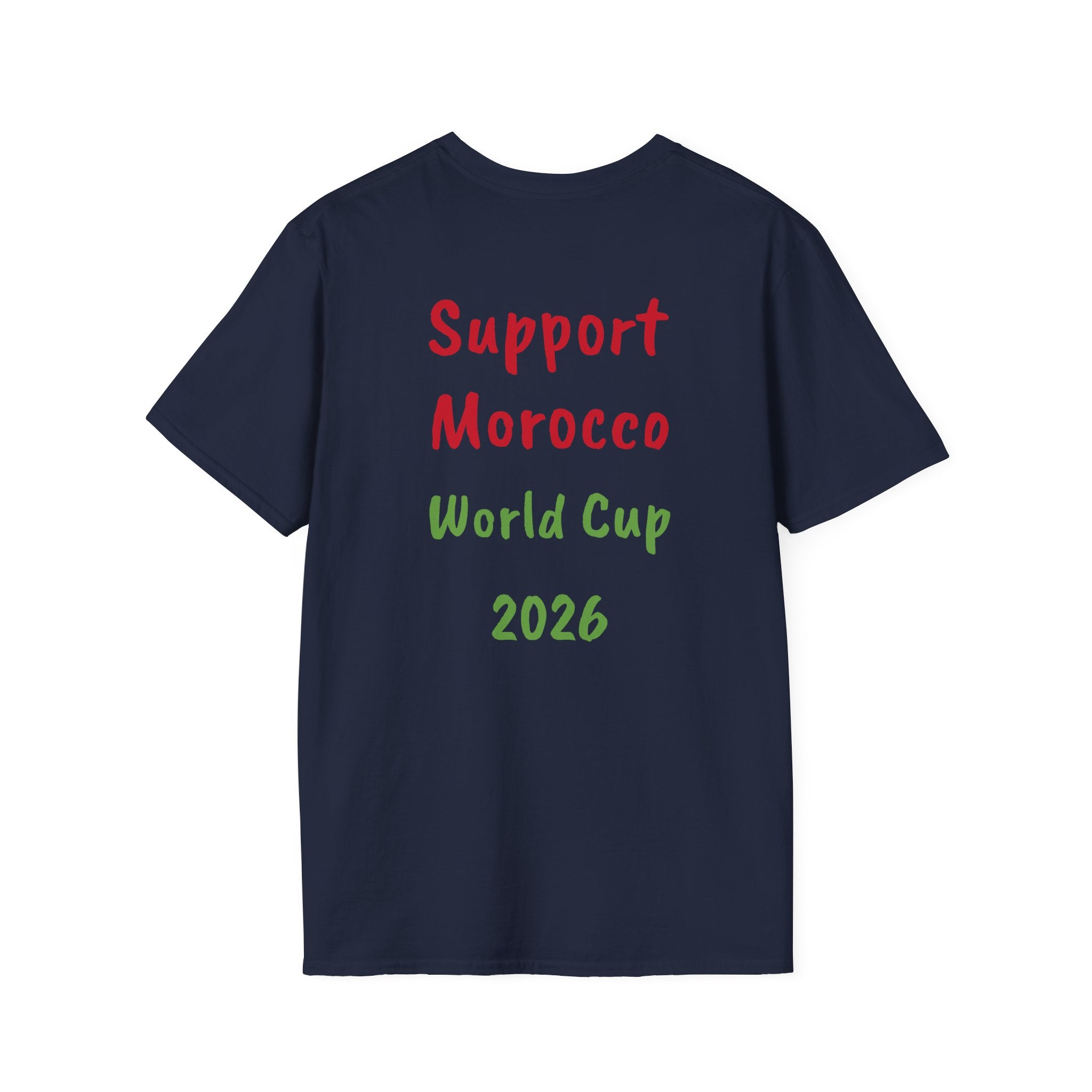 Dima Maghreb Moroccan Flag World Cup 2026 T-Shirt | Support Morocco