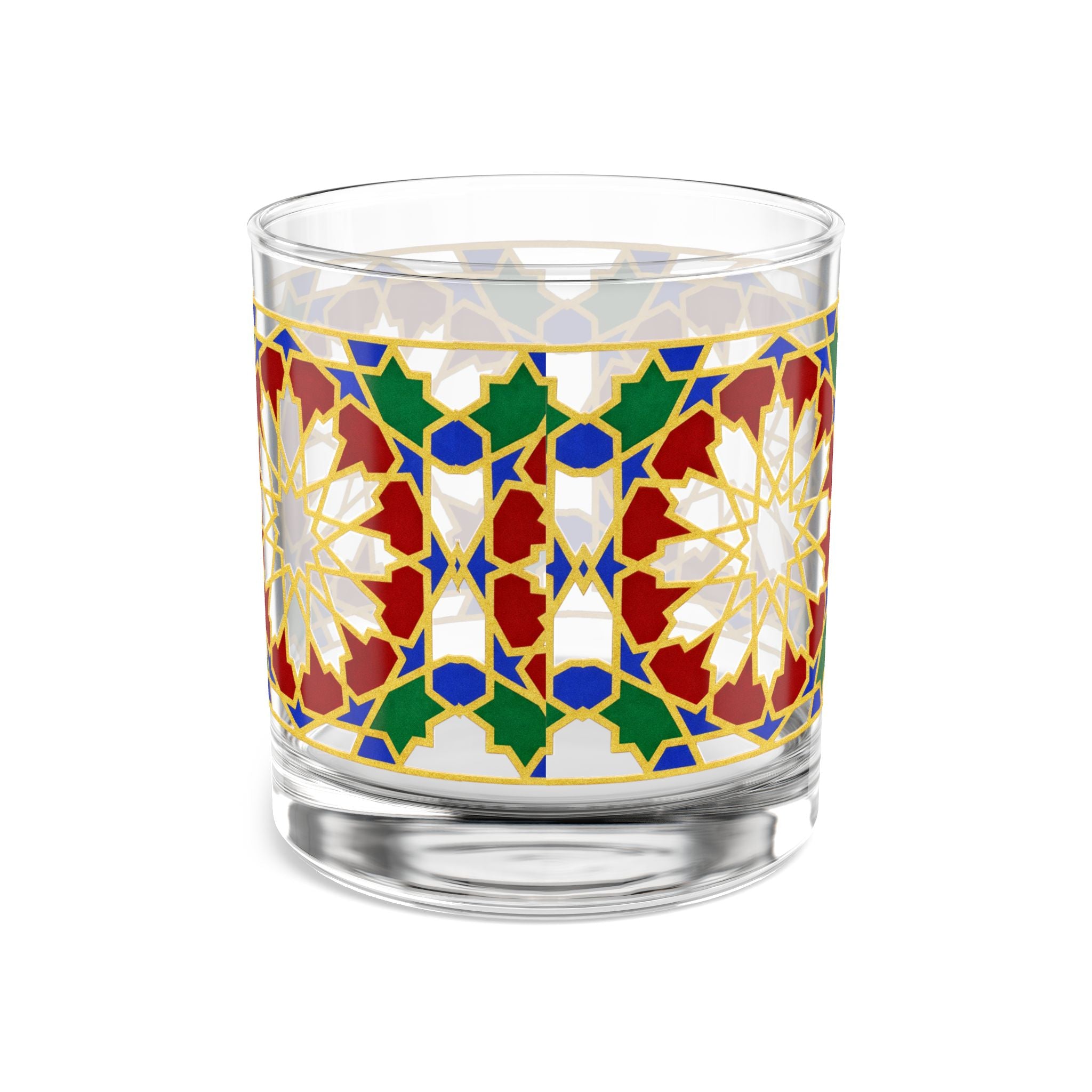 Moroccan Tea Glass Printed, 10oz
