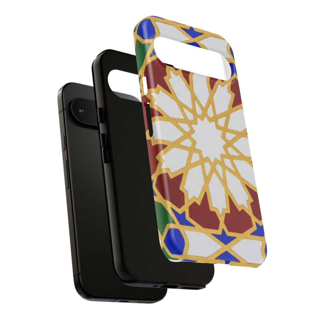 Geometric Moroccan Pattern Tough Case | Colorful Mosaic Phone Cover
