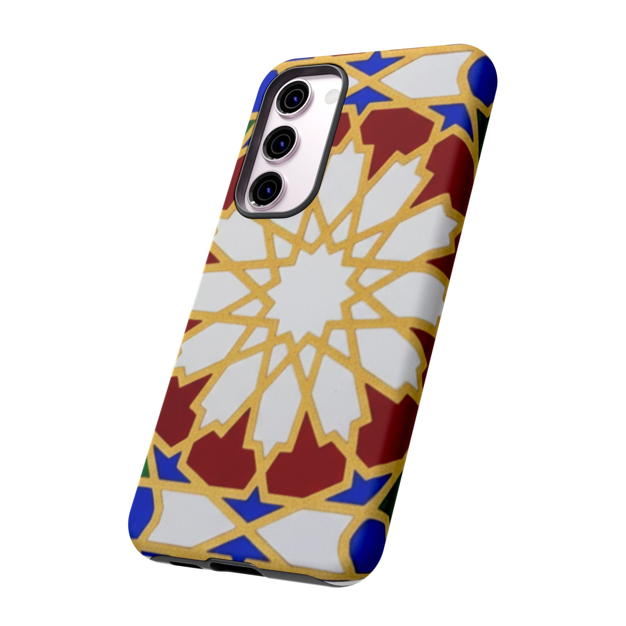 Geometric Moroccan Pattern Tough Case | Colorful Mosaic Phone Cover