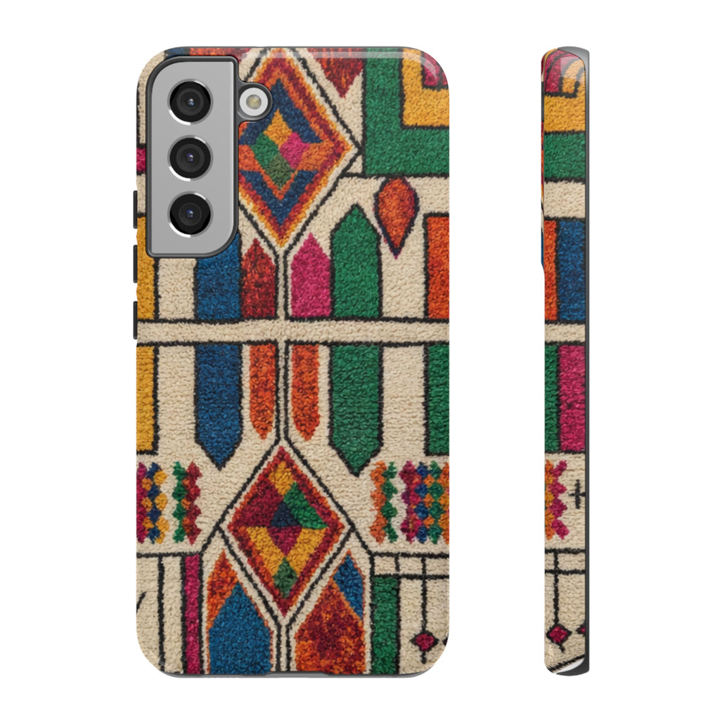 Colorful Moroccan Berber Pattern Phone Case | Tough Cases