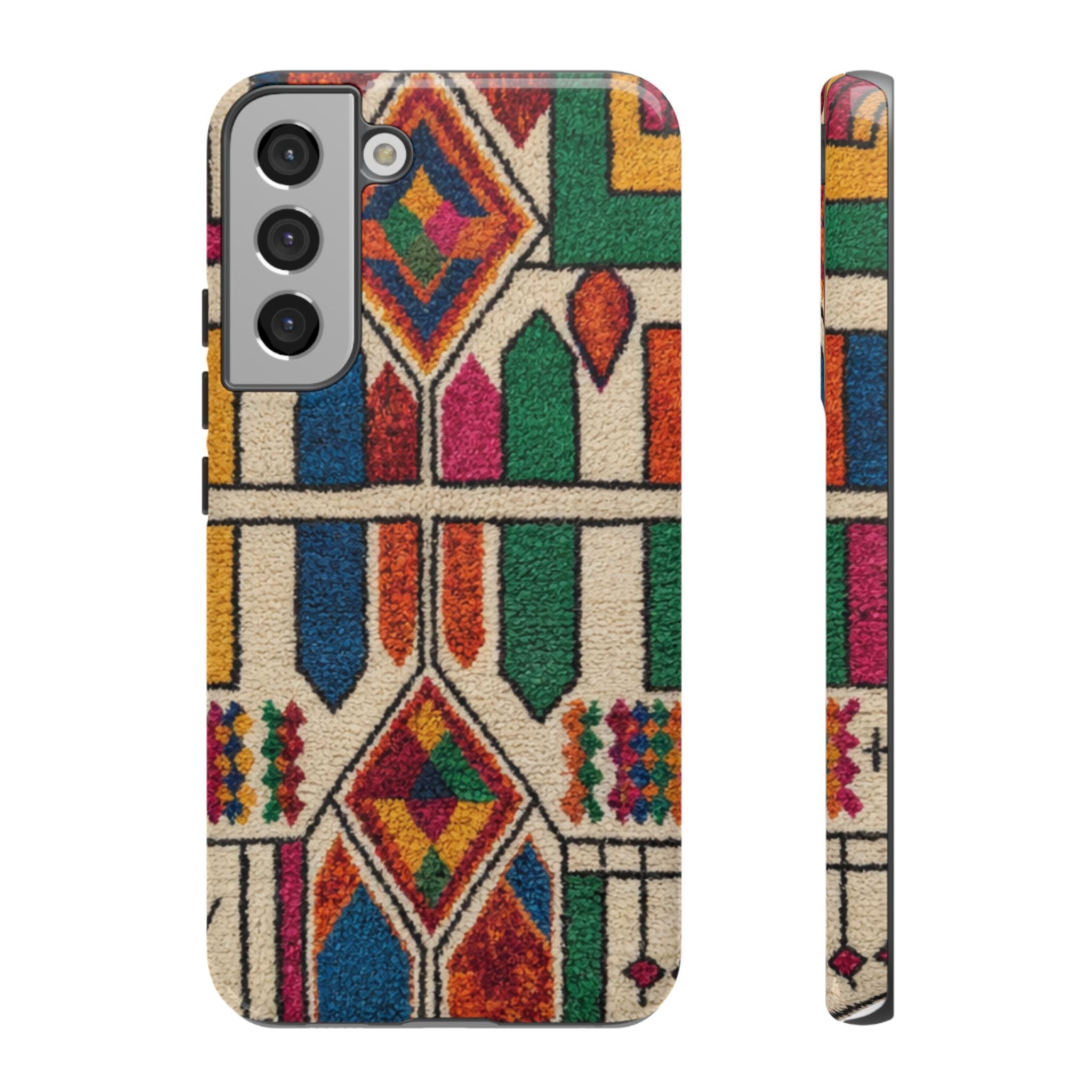 Colorful Moroccan Berber Pattern Phone Case | Tough Cases