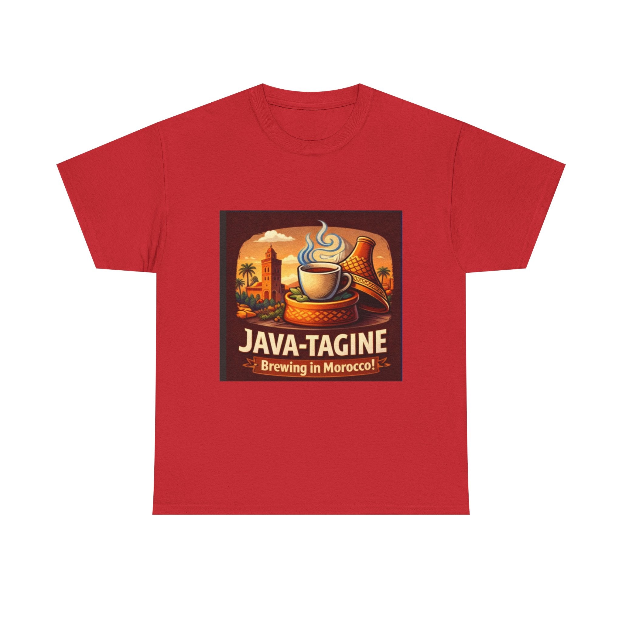 Java-Tagine Marrakech Graphic Tee | Moroccan Travel Tshirt