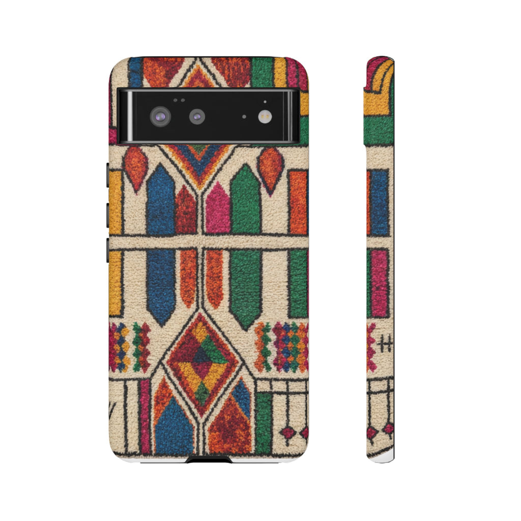 Colorful Moroccan Berber Pattern Phone Case | Tough Cases