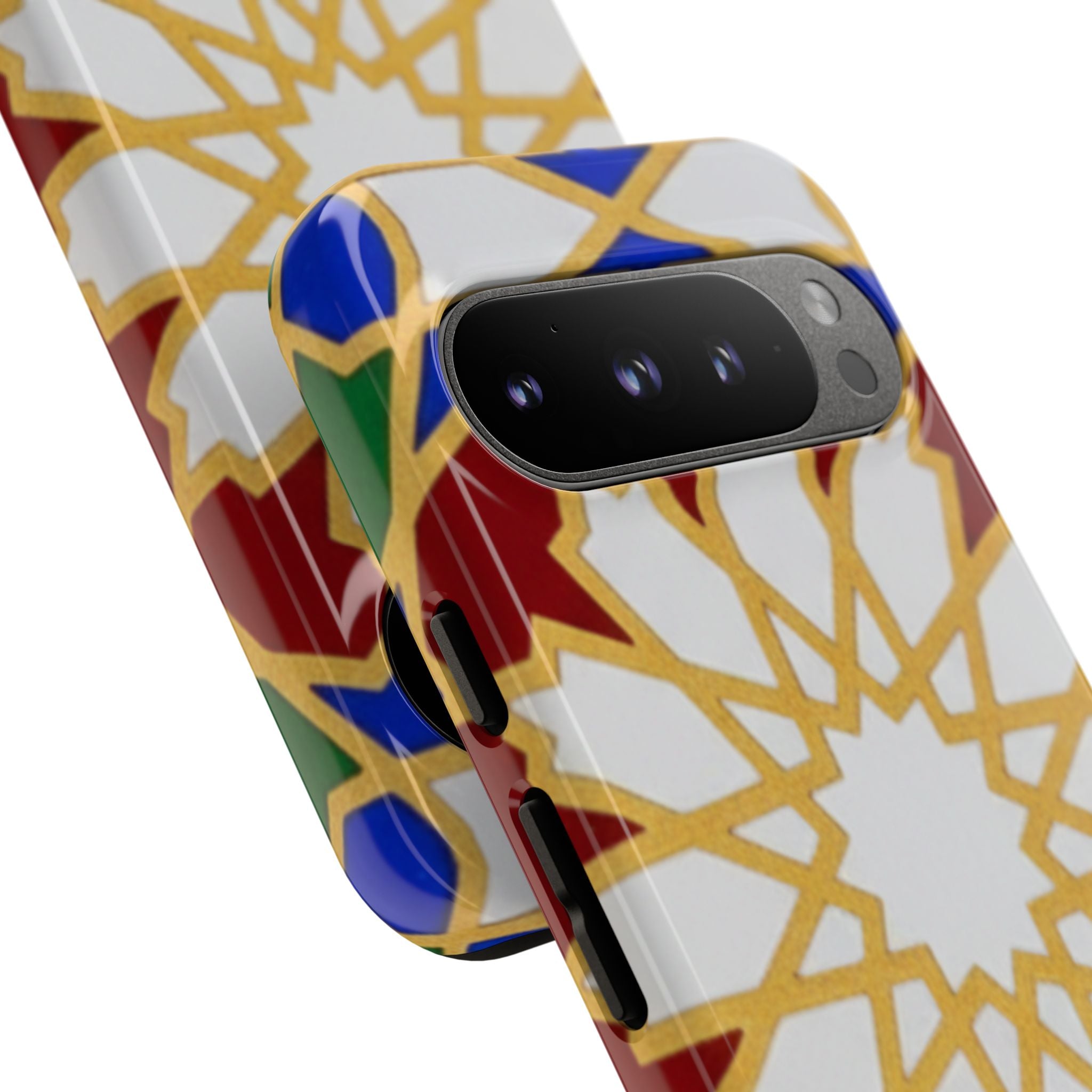 Geometric Moroccan Pattern Tough Case | Colorful Mosaic Phone Cover