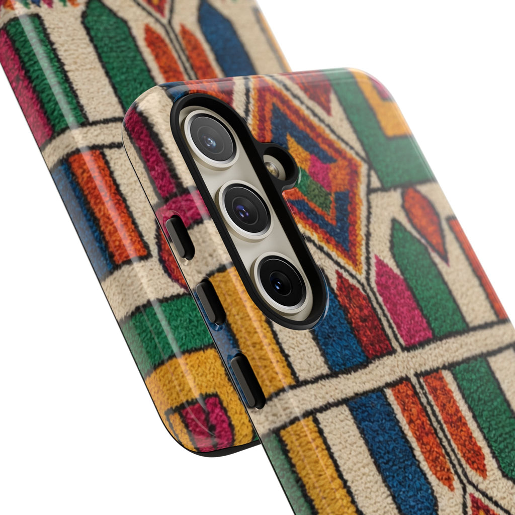 Colorful Moroccan Berber Pattern Phone Case | Tough Cases