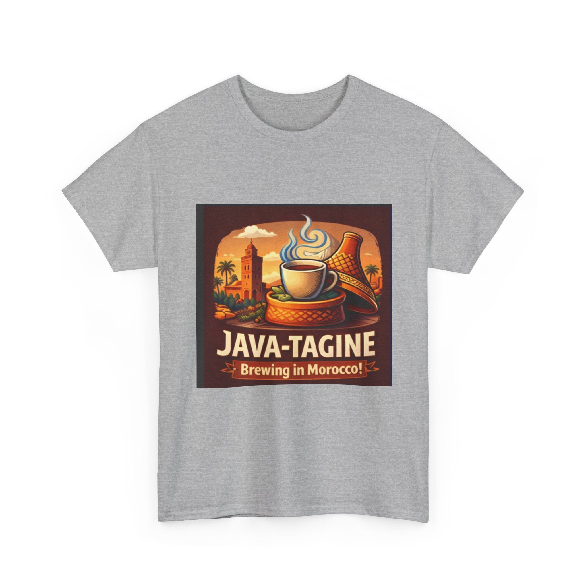 Java-Tagine Marrakech Graphic Tee | Moroccan Travel Tshirt