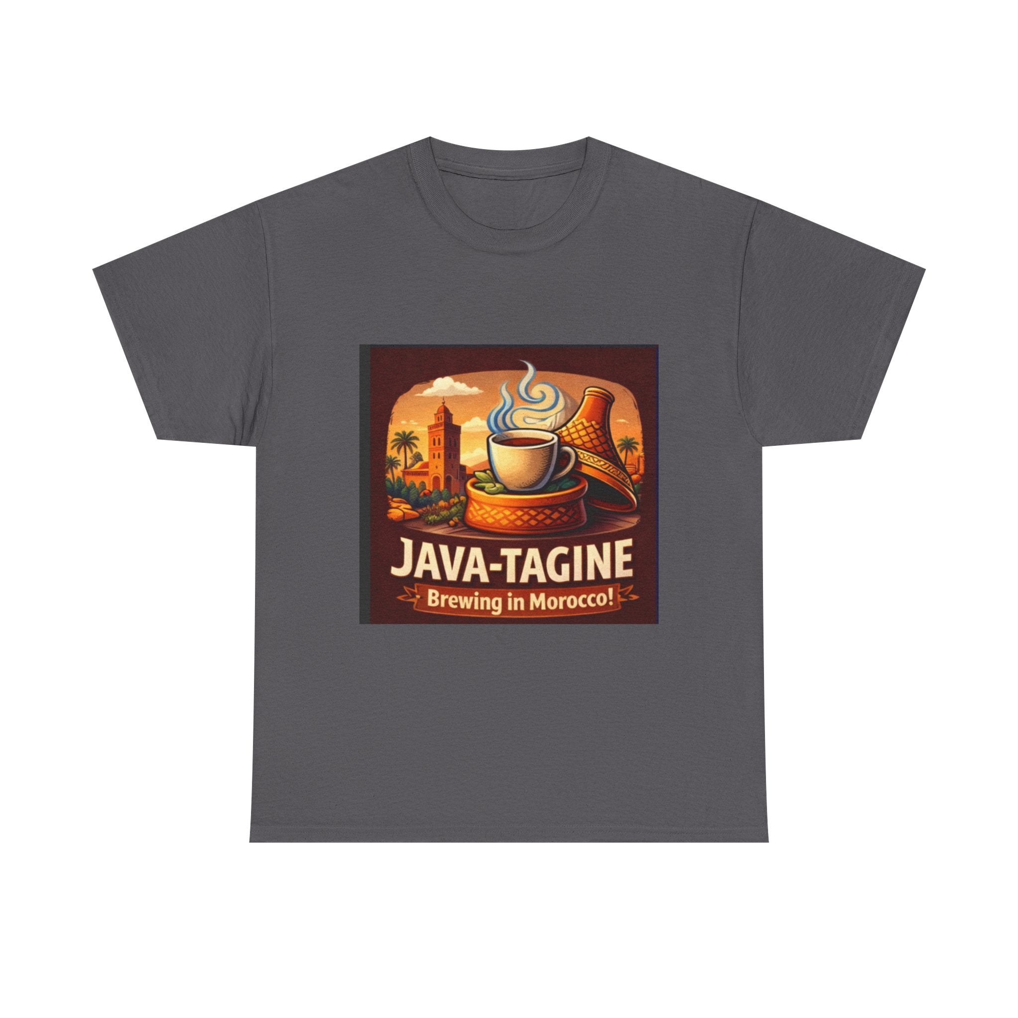 Java-Tagine Marrakech Graphic Tee | Moroccan Travel Tshirt