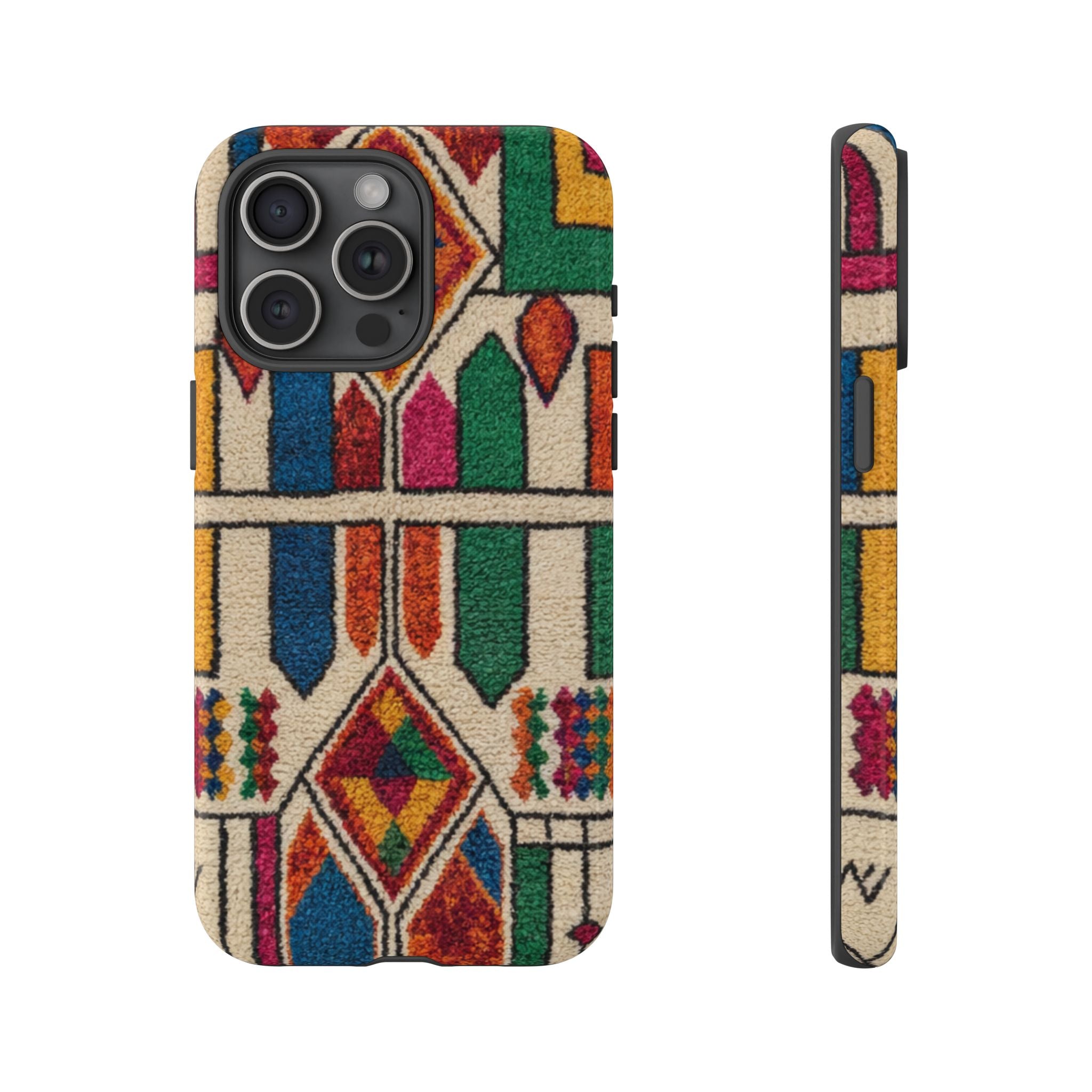 Colorful Moroccan Berber Pattern Phone Case | Tough Cases