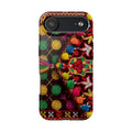 Colorful Pom Pom Pattern Phone Case | Tough Phone Case