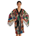 Colorful Geometric Moroccan Pattern Kimono